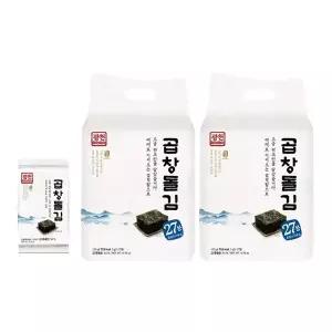 광천 곱창 돌김 5g, 27입, 2개
