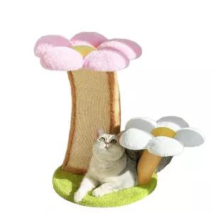 캣타워 스크래쳐 타워 클라우드 꽃캣타워 기둥 원목