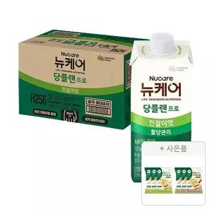 뉴케어 당플랜 프로 인절미맛 230ml, 24입, 1개+증정(당플랜 저당 바삭한 카사바칩 어니언맛 40g, 3개+당플랜 저당 카사바칩 페퍼솔트맛 40g, 3개)