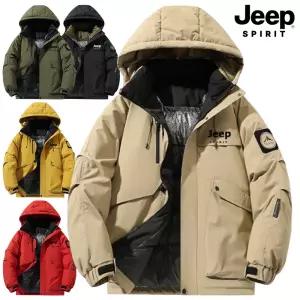 지프 JEEP SPIRIT 패딩 점퍼 그래핀 집업 캠핑점퍼 방수 자켓 아웃도어 패딩 방한 자켓 남성 여성 커플 JP8888