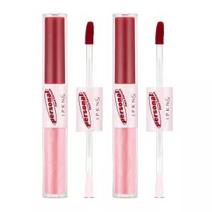 입큰 퍼스널 톤 틴티드 글로스 듀오 2개 선택 / 반짝이는 펄 광택감 플럼핑효과