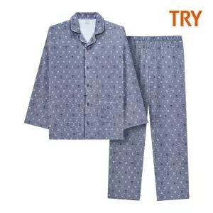 남성 밍크스판 파자마 J71