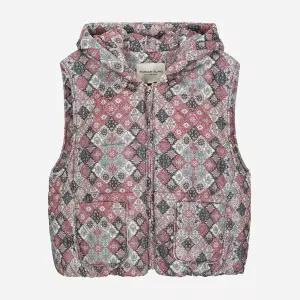 [써스데이아일랜드](광주신세계)패턴 코듀로이 후드 베스트 T258MVT277W