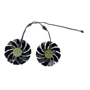 기가바이트 RTX2070 GTX1660Ti 1650 카드 냉각 팬용 GPU 쿨러 선풍기 T129215SU PLD09210S12HH 4 핀 87mm 2
