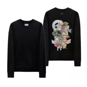 25FW 우영미 블랙 시티 그래픽 맨투맨 W253TS25723B