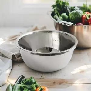 스텐 눈금 믹싱볼 36cm/계량/눈금/믹싱볼/샐러드볼/반죽볼/무침/요리/베이킹/도구/요리/싱크볼/샐러드/주방
