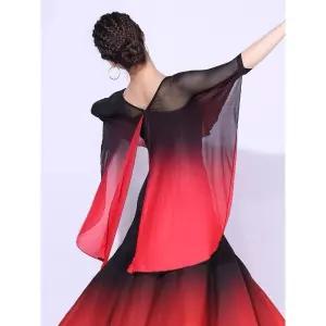 댄스복 상의 라인 라인댄스 줌바 댄스티 여성 사교 보급형