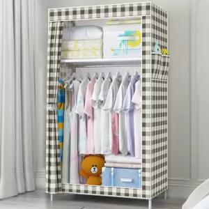 비키니 옷장 안방 드레스룸 무타공 시스템 행거 서랍 철제 가방보관함 미니 튼튼한 조립식 원룸 커튼 튼튼