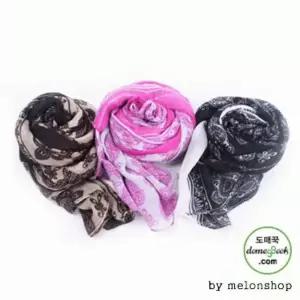 [하프클럽/](땡처리) 데이 (파우치데이) 엔틱 기본 스카프 /머플