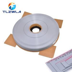 10 미터 1.27mm 간격 8P 12P 14P 16P 20P 26P 30P 40P 회색 플랫 케이블 FC-8 28AWG 와이어 IDC FC 2.54MM