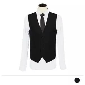 봄 스타일 조끼 레이어드 남자 남자조끼 베스트 남성 (WFJ4QKX)