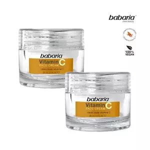뷰티관리 [바바리아] 비타민C 페이스 크림 50mlx2개
