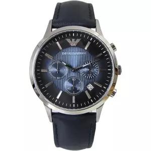 Emporio Armani 엠포리오 아르마니 Watch Polio Classic 블루 Leather Belt