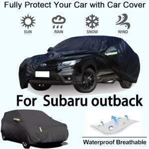 [호환품]스바루 호환 아웃백 야외 보호용 스노우프루프 선실드 방수 및 방진 자동차 액세서리용 전체 커버