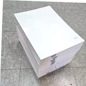 인쇄지 모조지 백상지 무지 상장 A4사이즈 180g 1000매