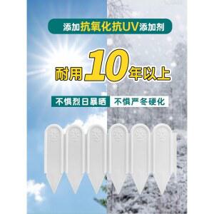 화단 담장 플라스틱 텃밭 식물 가림막 펜스 화이트 정원꾸미기 꾸미기 원목 장식