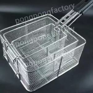 업소용 튀김망 스텐채반 소쿠리 치킨 바스켓 스테인레스