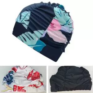 수모 아쿠아로빅 실내 수영모자 50대 여성 긴머리 롱헤어 성인 여자 스윔캡 이쁜