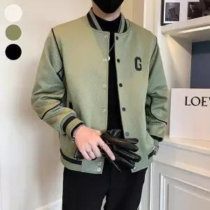 [모로엠]남성 G패치 레터드 봄버 점퍼 DMS JUA Q4205696_P414156097