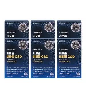 [레모나]경남제약 데일리케이 리포좀 비타민C&D 30포 x 6박스