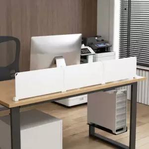 노케이 책상위파티션 반투명 테이블가림막 학원 회사