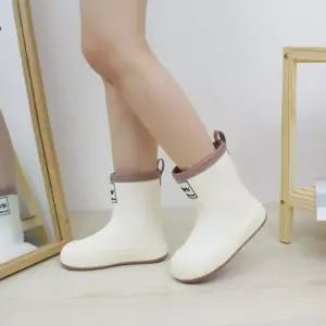 여성 부츠 장마 가벼운 미들라인 패션장화 레인부츠