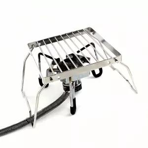 캠핑 용 접이식 버너 받침대 야외 요리 난로 지지 이동식 스탠드 가스레인지 바닥 받침