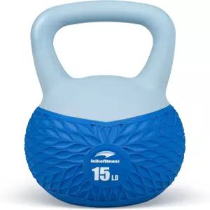 라이크핏니스 소프트 케틀벨 여성용 미끄럼 방지 그립 웨이트 쿠션 충격 안전 근력 운동 홈