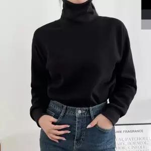 고품질 터틀넥 겨울 면스판 반팔티 기본티 캐쥬얼 목폴라 티 (WFJRPQ5)