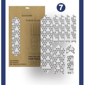 도로 MTB 자전거 프레임 보호 임팩 테이프 3D 스티커