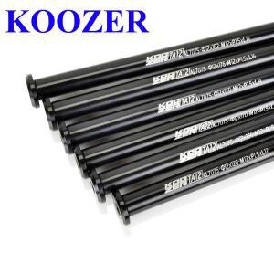 KOOZE TA12 Ø12mm 쓰루 액슬 MTB 로드 자전거 부품 스케이버 포크 프레임 허브 휠 12x100 12x142 12x148mm