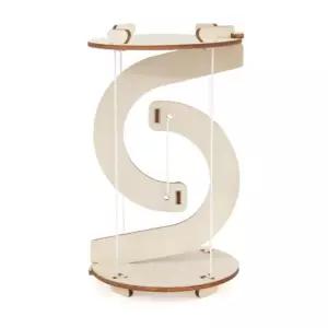 무중력 선반 과학 실험 나무 조립 키트 부품 도구