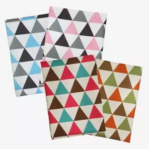 양면방수 원단-북유럽 삼각 천 패브릭 식탁매트 가운 놀이 미술 미용