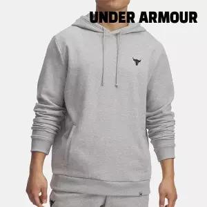 [언더아머][세일] 언더아머 후드티/ 6007180-011/ 남성 프로젝트 락 라이벌 플리스 후디