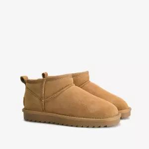 [백화점 정품] 헌터 컬러스오브캘리포니아 [WOMEN] 클래식 숏 어그부츠 - 탄 CBWCF78FBZTAN