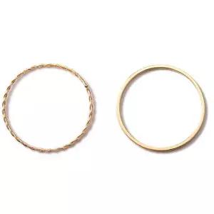 실버주얼리반지 1P 얇은 레이어드 화이트 실반지 링 패션반지 학생반지