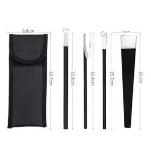 가정용 풋케어 발관리 도구 티눈 각질칼 4종 발각질제거 페디 큐티클관리