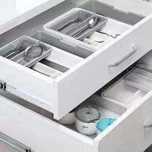 주방 싱크대 서랍 정리 키친 트레이 커트러리 보관함 수저정리함 주방정리 주방수납 씽크대정리