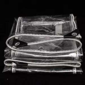 방풍 투명 방수포 야외 천막 발코니 타포린