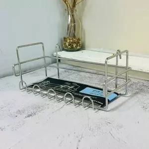 양념통선반 컵선반 걸이형 수납 정리 선반 (WFK8YPY)