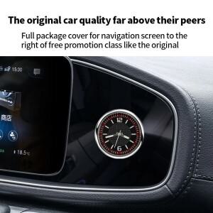 차량호환  시계 메르세데스 gle w167 gls 쿠페 내부 카본 벤츠 300d gle350 450 500e amg 악세사리