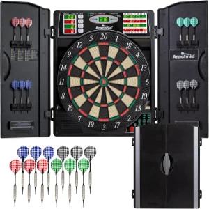 아라크니드 티타늄 5400 전자 다트판 캐비닛 블랙