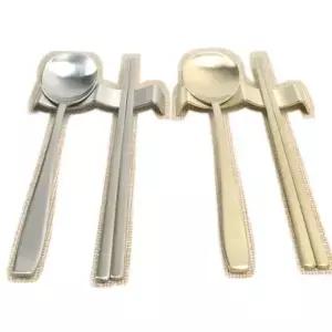 샤틴 티타늄 파도 수저받침 고급 스텐27종 (WFK9QWF)