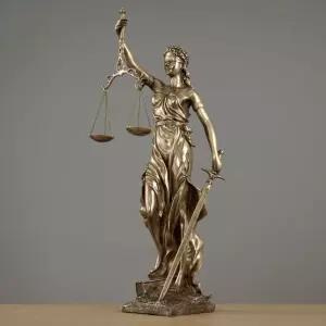 동상 장식 로스쿨 공정 오브제 정의여신상 엔틱