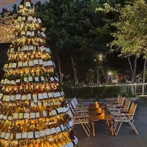 대형 크리스마스트리 프레임 교회 레이아웃 야외 돕스 빅사이즈 철제 관공서 패키지 미터