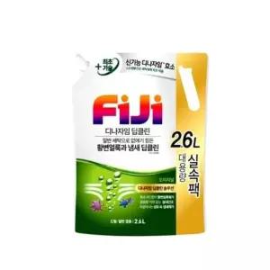 엘지생활건강 FIJI 디나자임 딥클린 오리지널 2.6L 리필 (WFK9A84)