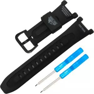 남녀공용 카시오 프로트렉 PRG-240 PRG-40 PAG-40 Wirstband 악세사리용 레진 워치 밴드 교체
