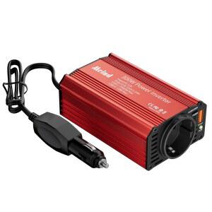 Meind 300W 자동차 인버터 DC 12v-AC 220v 전원 인버터, 듀얼 USB 포트 PD65W QC3.0