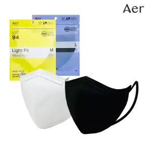 아에르 KF94 컬러 스탠다드 라이트핏 마스크 (50매)