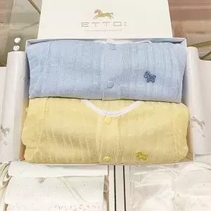 (에뜨와) (쌍둥이백일돌선물)베키7부내의(2종세트) (07T35760M) (유아/출산/백일/돌선물/조카선물)